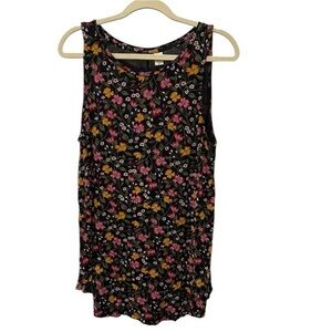 Floral Print Tank Top